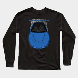 Pontiac Firebird Formula 4thgen 1993-1997 - Blue Long Sleeve T-Shirt